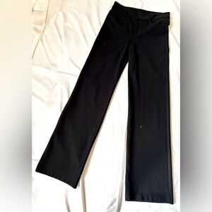 Athleta Versatile Black Pants with Slight Flare